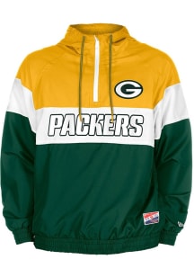 New Era Green Bay Packers Mens Green 3rd Down Pullover Jackets
