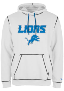 New Era Detroit Lions Mens White Training Camp Hood