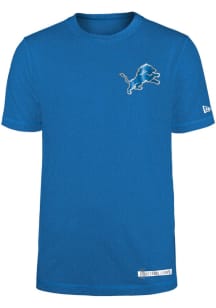 New Era Detroit Lions Blue Training Camp Short Sleeve T Shirt