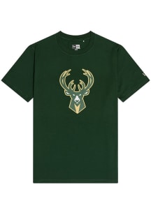 Giannis Antetokounmpo Milwaukee Bucks Green Tip Off Short Sleeve Player T Shirt