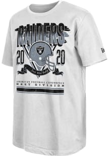 New Era Las Vegas Raiders White Sport Classics Short Sleeve T Shirt