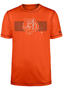 New Era Cincinnati Bengals Orange Active Short Sleeve T Shirt