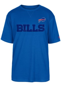 New Era Buffalo Bills Blue Wordmark Short Sleeve Fashion T Shirt