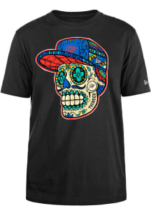 New Era Oklahoma City Thunder Black Sugar Skulls Short Sleeve T Shirt