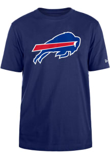 New Era Buffalo Bills Navy Blue Primary Logo Short Sleeve T Shirt