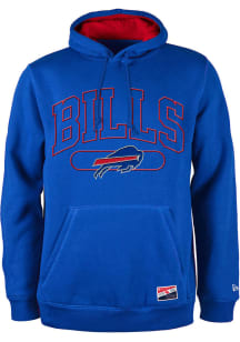 New Era Buffalo Bills Mens Blue Throwback Fashion Hood