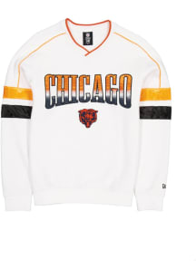 New Era Chicago Bears Mens White Sport Classic Long Sleeve Fashion Sweatshirt