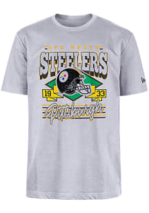 New Era Pittsburgh Steelers White Sport Classic Short Sleeve Fashion T Shirt
