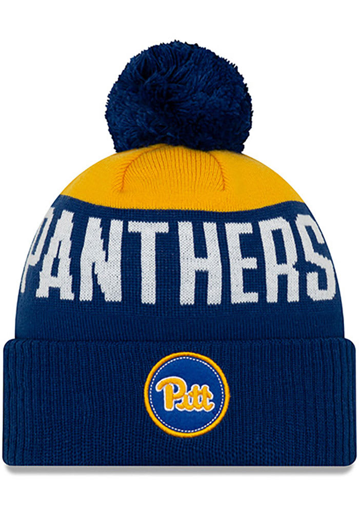 Pittsburgh Panthers Embroidered Beanie Cap Cuffed Skull Hat New 