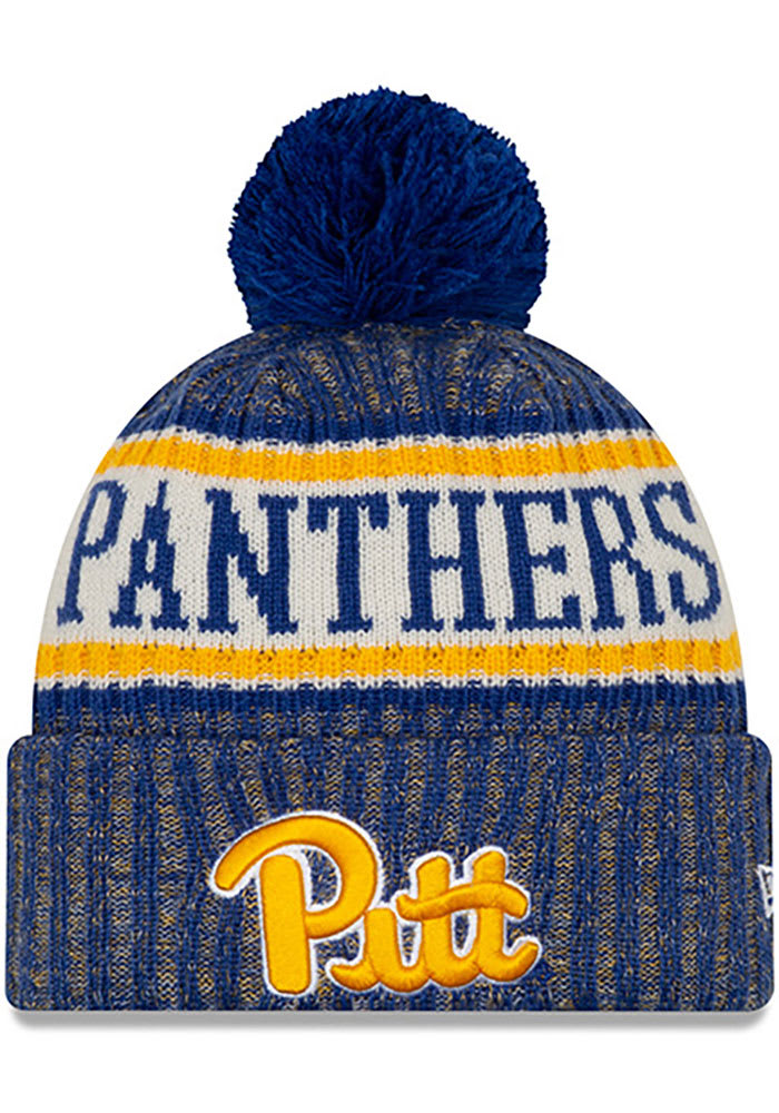 New Era Pitt Panthers Blue NE18 Sport Mens Knit Hat