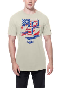 New Era Texas Rangers White July 4th Short Sleeve T Shirt