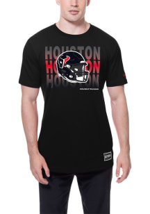 New Era Houston Texans Black Helmet Training Collection Short Sleeve T Shirt