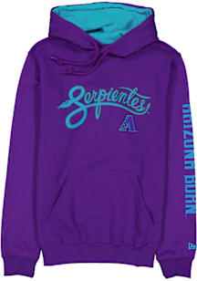 New Era Arizona Diamondbacks Mens Purple City Connect Fashion Hood
