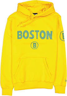 New Era Boston Red Sox Mens Yellow City Connect Fashion Hood