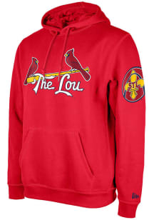 New Era St Louis Cardinals Mens Red City Connect Fashion Hood