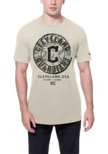 New Era Cleveland Guardians White Armed Forces Day Short Sleeve T Shirt