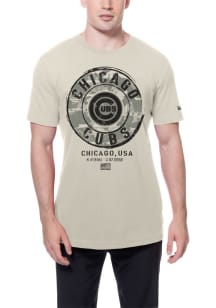 New Era Chicago Cubs White Armed Forces Day Short Sleeve T Shirt