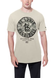 New Era St Louis Cardinals White Armed Forces Day Short Sleeve T Shirt