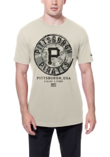 New Era Pittsburgh Pirates White Armed Forces Day Short Sleeve T Shirt