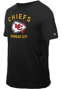 New Era Kansas City Chiefs Black 2025 NFL Draft Short Sleeve T Shirt