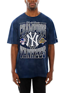 New Era New York Yankees Navy Blue Sports Classic Short Sleeve T Shirt