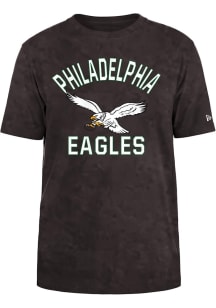 New Era Philadelphia Eagles Black Retro Heart And Soul Short Sleeve T Shirt