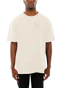 New Era Houston Texans White Tonal Logo Short Sleeve Fashion T Shirt