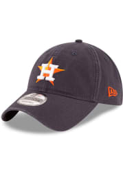 New Era Houston Astros Core Classic 9TWENTY Adjustable Hat - Grey