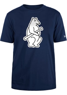 New Era Chicago Cubs Navy Blue Bear Primary Short Sleeve T Shirt