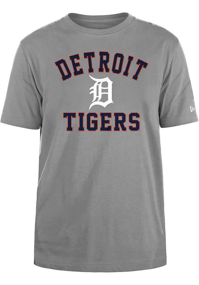 New Era Detroit Tigers GREY Coop Heart And Soul Short Sleeve