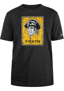 New Era Pittsburgh Pirates White Coop Poster Primary Short Sleeve T Shirt