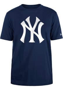 New Era New York Yankees Navy Blue Primary Design Short Sleeve T Shirt