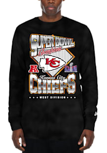 New Era Kansas City Chiefs Black Sport Classics Long Sleeve Fashion T Shirt