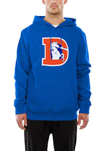 New Era Denver Broncos Mens Blue Retro Poly Hood