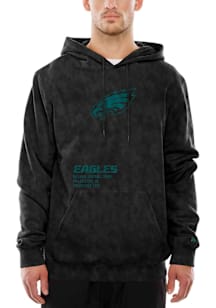 New Era Philadelphia Eagles Mens Black Sport Night Fashion Hood