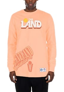 New Era Cleveland Cavaliers Pink City Edition Long Sleeve T Shirt