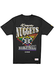 New Era Denver Nuggets Black City Edition Short Sleeve T Shirt
