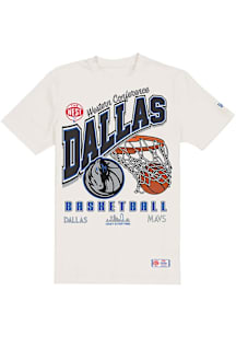 New Era Dallas Mavericks White City Edition Short Sleeve Fashion T Shirt
