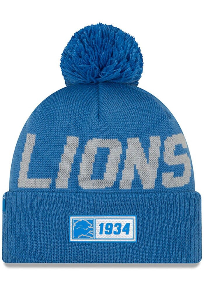 Detroit Lions New Era 2021 Sideline Road 39THIRTY Cap