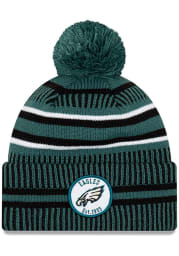 New Era Philadelphia Eagles Green 2019 Official Home Sport Mens Knit Hat