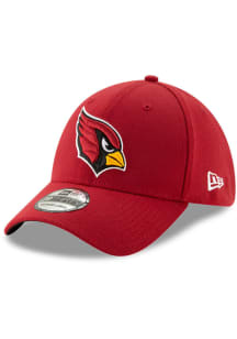 New Era Arizona Cardinals Mens Red Team Classic 39THIRTY Flex Hat