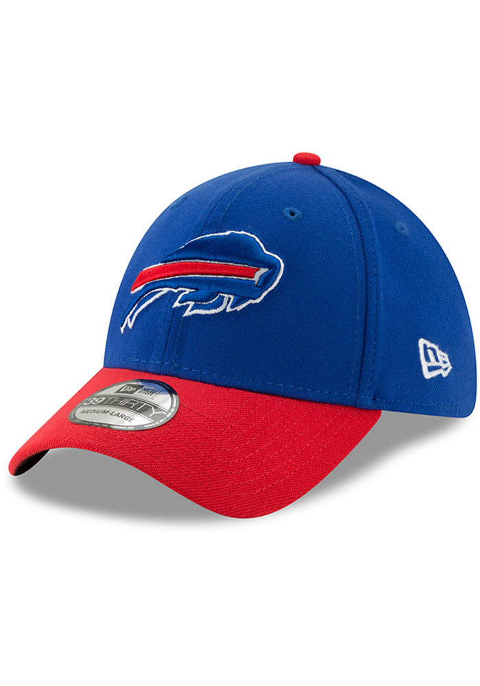 Men's New Era Red Buffalo Bills 39THIRTY Flex Team Classic Hat