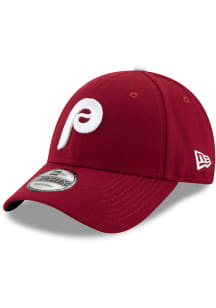 New Era Philadelphia Phillies The League 9FORTY Adjustable Hat - Maroon