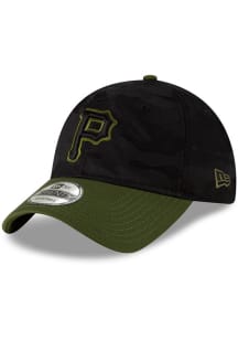 New Era Pittsburgh Pirates Core Classic Replica 9TWENTY Adjustable Hat - Black