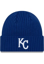 New Era Kansas City Royals Blue Core Classic Cuff Mens Knit Hat