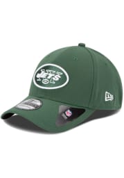 New Era New York Jets Mens Green Team Classic 39THIRTY Flex Hat