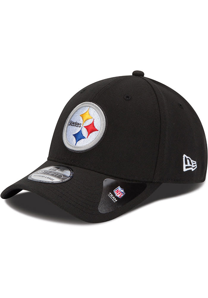 Pittsburgh Steelers Youth Pre-Curved Snapback Hat - Black