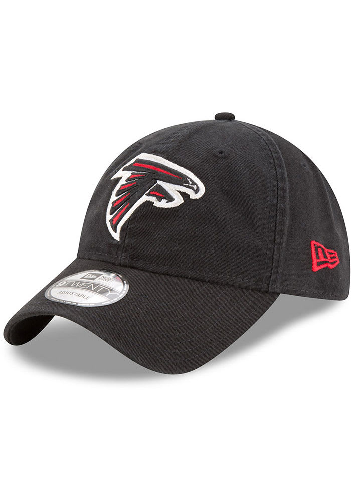 New Era Atlanta Falcons Core Classic 9TWENTY Adjustable Hat - Black