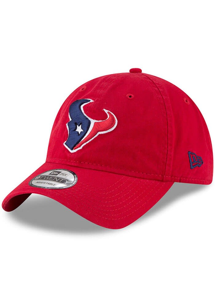 NFL Houston Texans Cleanup Red Structured Curved Bill Adjustable