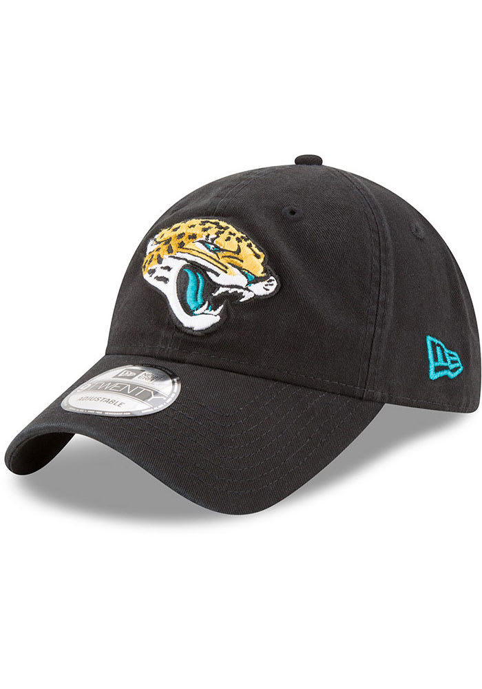 New Era Jacksonville Jaguars Core Classic 9TWENTY Adjustable Hat - Black
